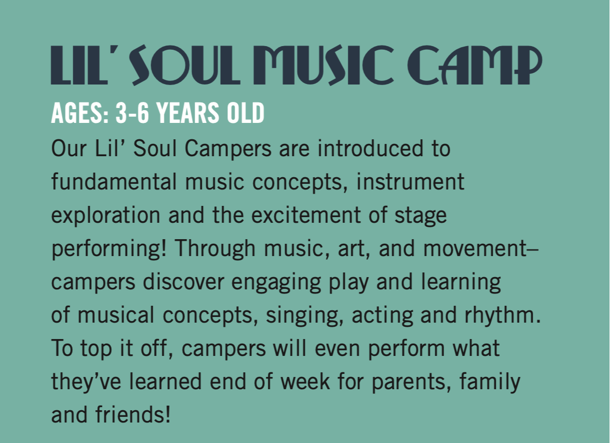 Lil Soul Summer Camps-1