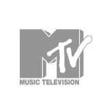 MTV gray logo