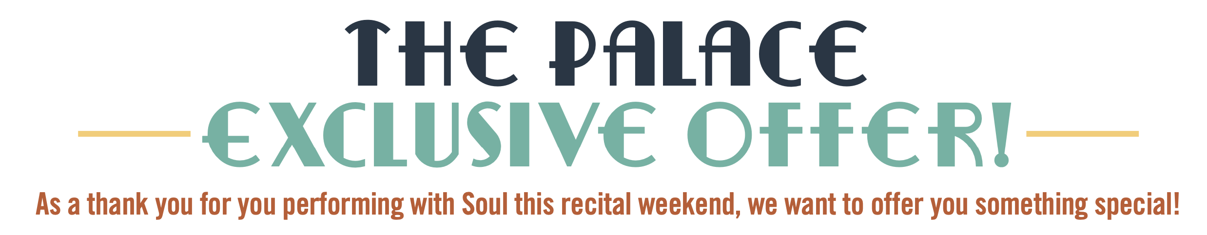Palace Exclusive Offer