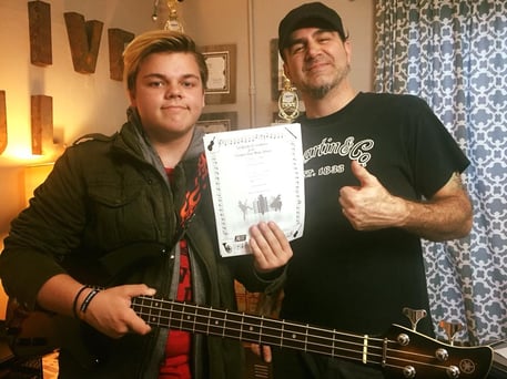 bass with certificate