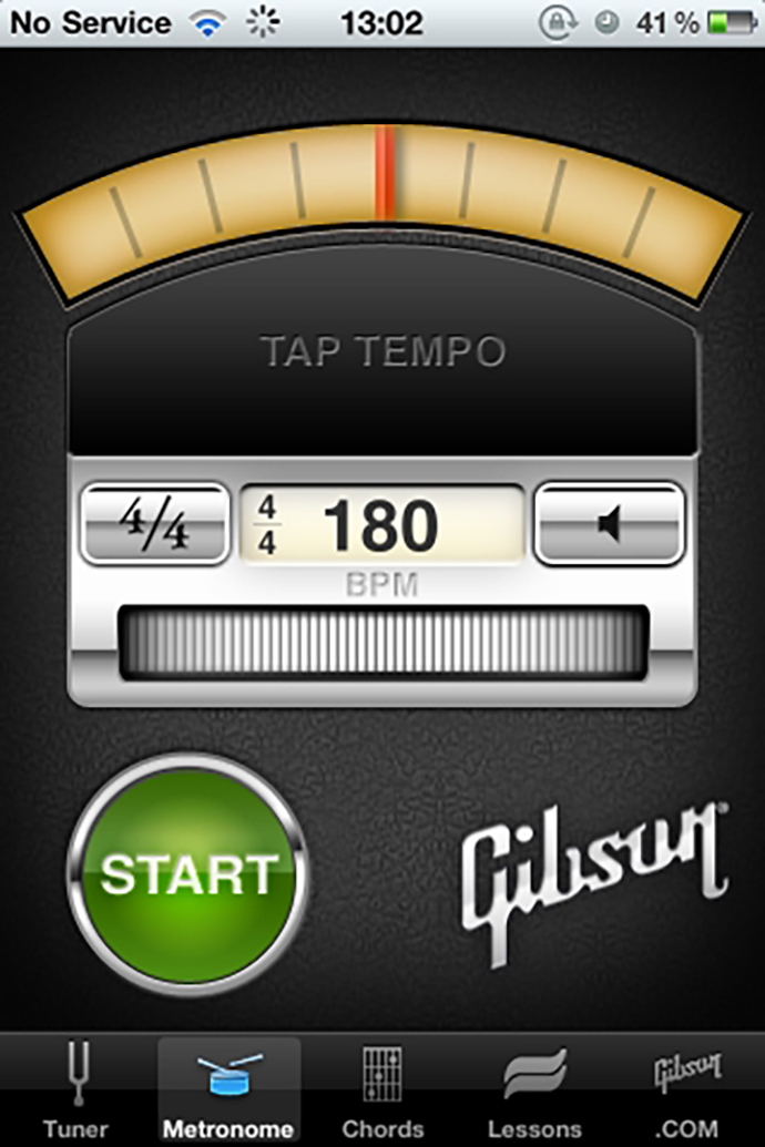 Gibson app screenshot