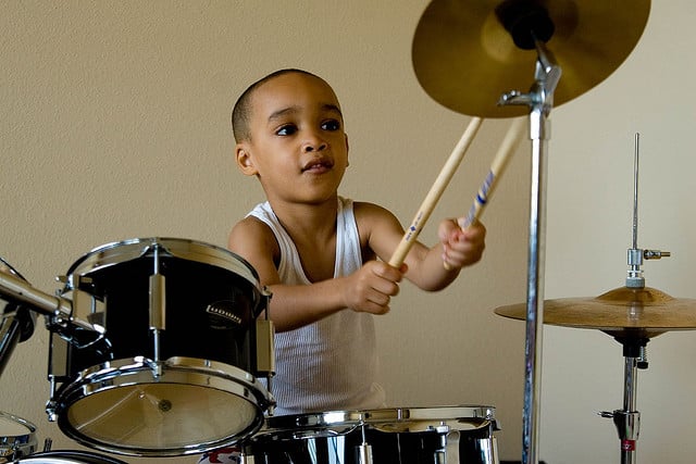What Instrument Should Your Child Play? The Drums?